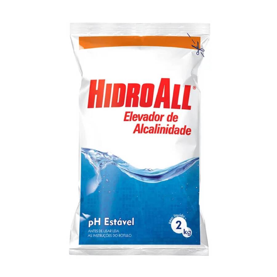 Alcalinizante pH Estável 2Kg HidroAll