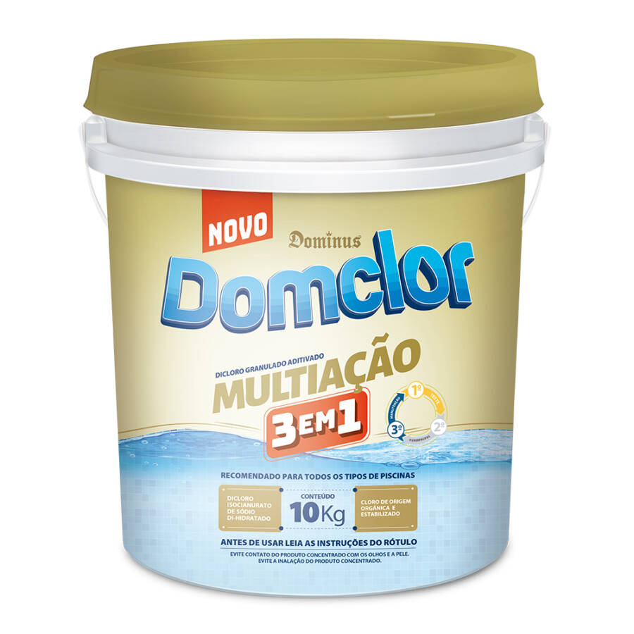 Cloro Domclor 3 em 1 10Kg