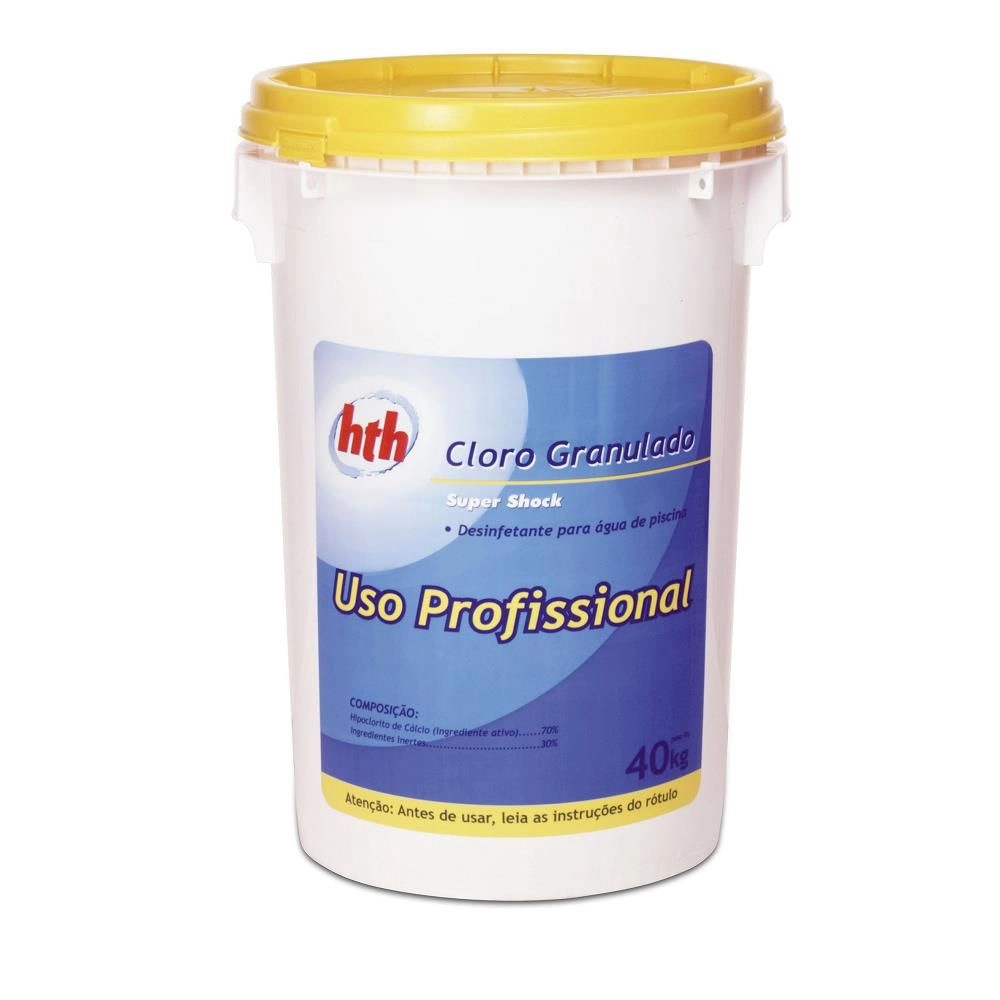 Cloro HTH Profissional 40Kg