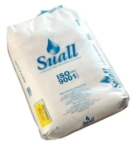 Sulfato de Alumínio 25kg Suall