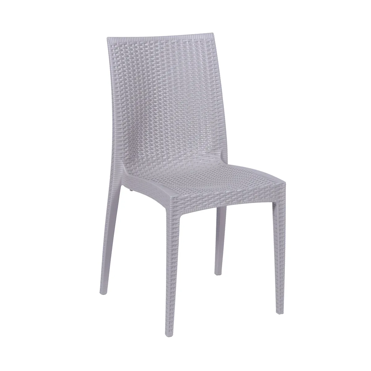 Cadeira Rattan Cinza