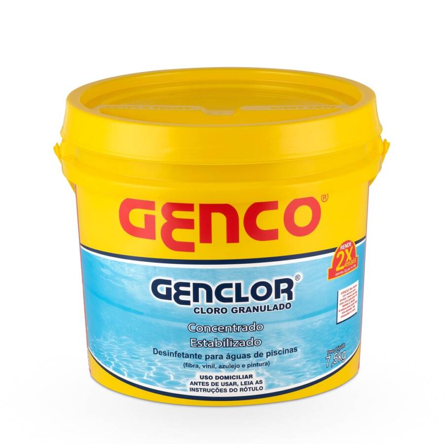 Cloro GenClor 7,5Kg Genco