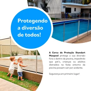 Cerca Para Piscina Maxpool Standard Módulo