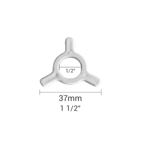 Funil para DHM pratic 50mm c/ rosca 3/4 BSP com Guia