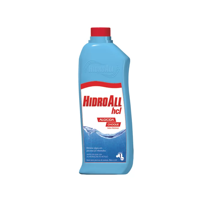 HCL Algicida de Choque Hidroall 1L