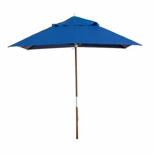 Ombrellone Viva Vida 1,90m Quadrado Azul Royal