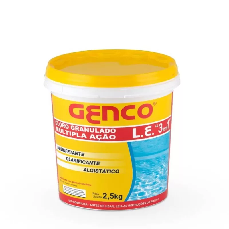 Cloro Genco L.E 3 em 1