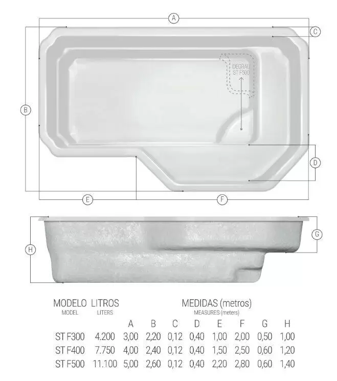 Piscina Star Fibratec